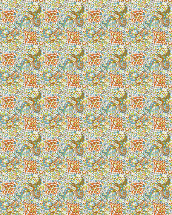 Turq_05 Miniature Wallpaper for 1" scale - Free Download